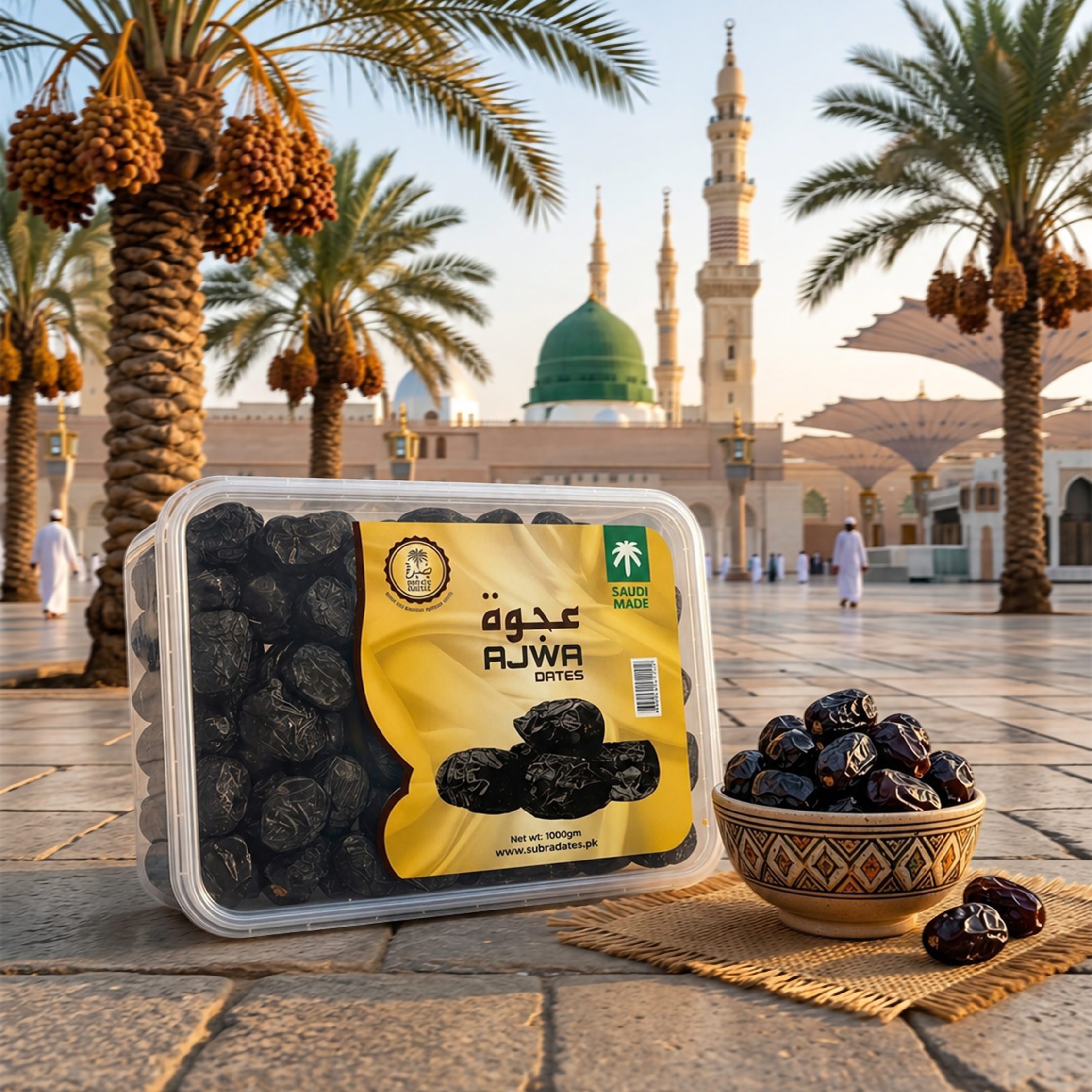 AJWA JUMBO DATES - Subra Dates